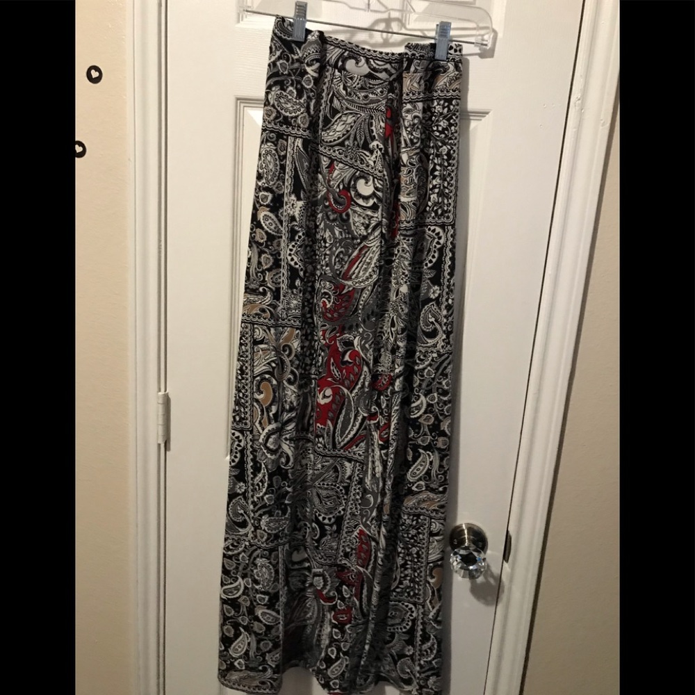 Sold Black Maxi Skirt